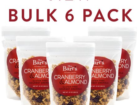 Bulk Cranberry Almond Granola (6 Bags 60oz) Online now