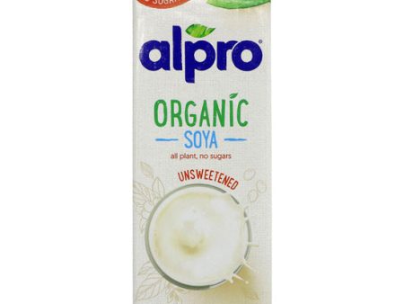 Organic Soya Milk unsweetened (now Alpro) Fashion