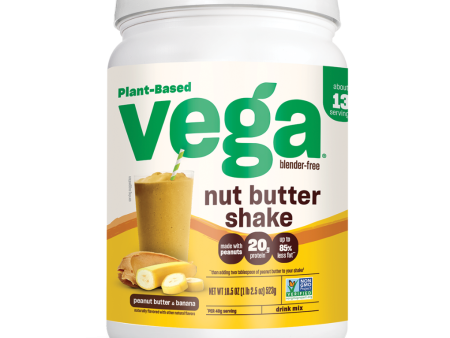 Vega® Nut Butter Shake - Plant-Based Protein Powder Online Hot Sale