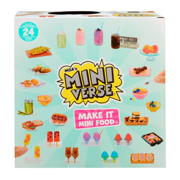 MGA s Miniverse Make It Mini Food Cafe Series 3 Mini Collectibles Complete Collection Hot on Sale