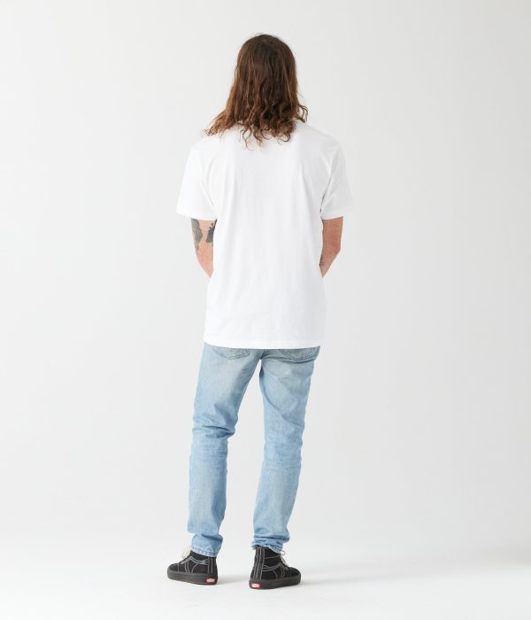 Heavyweight Pocket Tee - White Sale