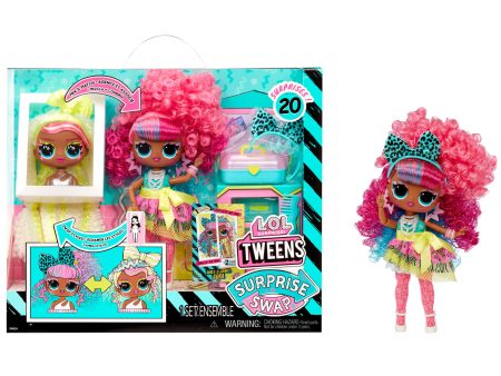 LOL Surprise Tweens Surprise Swap Curls-2-Crimps Cora Fashion Doll with 20+ Surprises Cheap