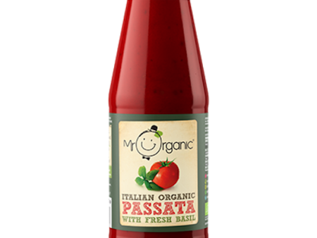 Tomato Passata Rustica with Basil, Organic For Sale