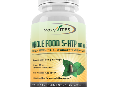 5HTP 100mg, B6  - Natural Serotonin Booster, Sleep Aid, Mood Support, Appetite Control Online Hot Sale