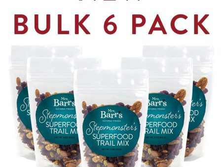 Bulk Superfood Trail Mix (6 Bags 60oz) For Sale