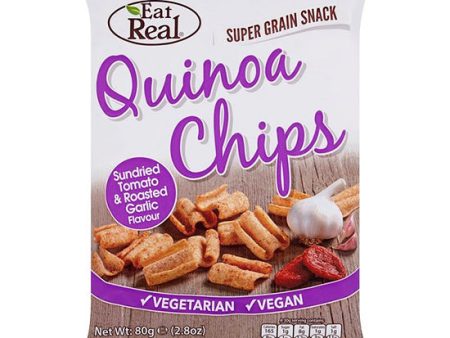 Sundried Tomato & Roast Garlic Quinoa Chips Hot on Sale