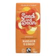 Mandarin & Ginger Dark chocolate Bar Fair trade Organic Discount