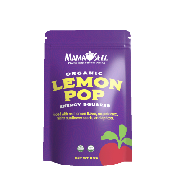 Organic Lemon Pop Energy Squares Sale