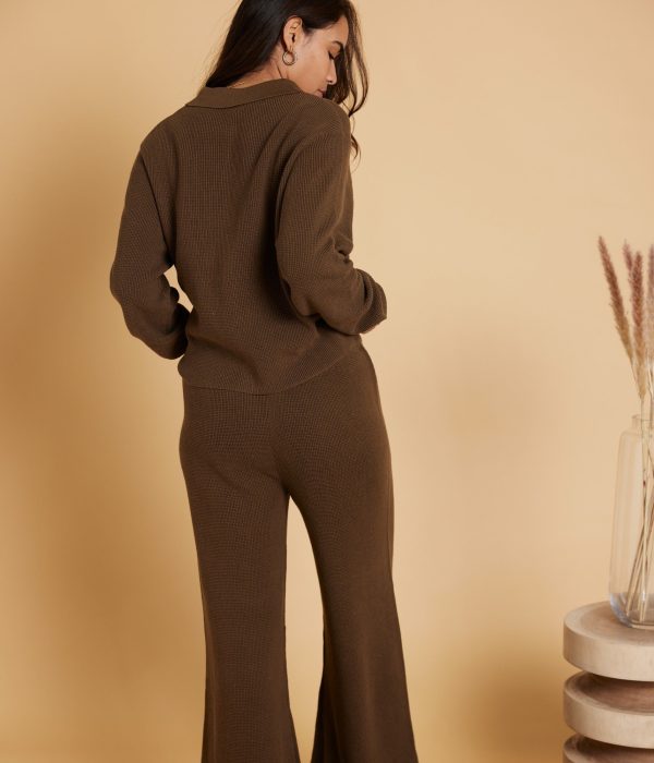 Helena Sweater Pant - Teak Fashion