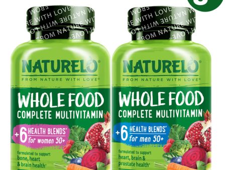 Adult 50+ Whole Food Multivitamin Bundles Supply