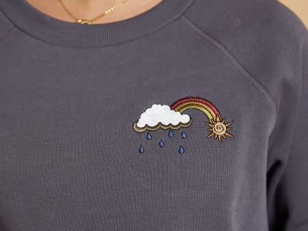 Sometimes Rainbows Sweatshirt on Sale