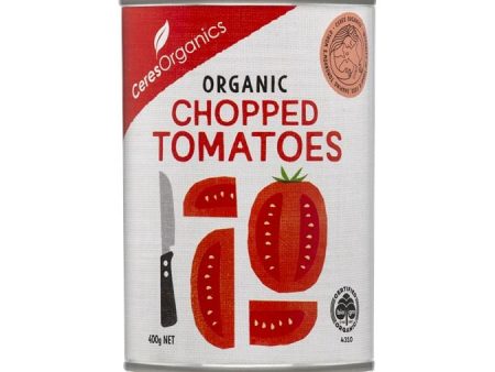 Organic Chopped Tomatoes 400g - Ceres Supply