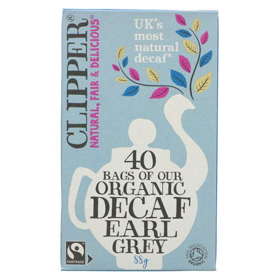 Earl Grey Decaffeinated Tea Bags Organic on Sale