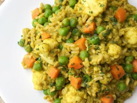 Curry Rice w  Peas & Cauliflower Online now