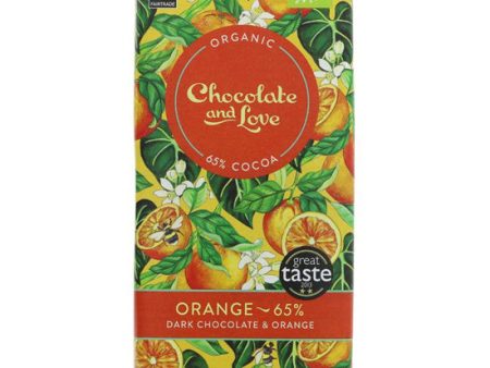 Orange Dark Chocolate 65% Organic For Cheap