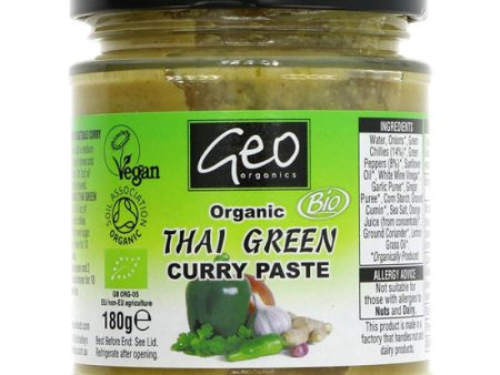 Thai Green Curry Paste Organic on Sale