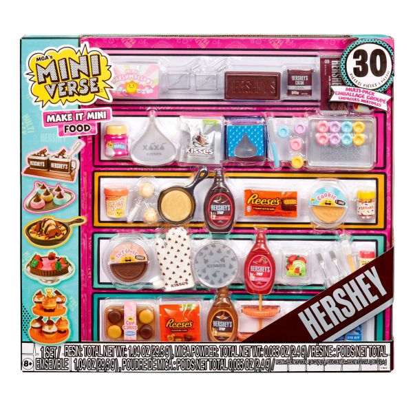 MGA s Miniverse Make It Mini Food Hershey Multipack Mini Toy Collectibles on Sale