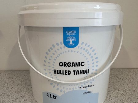 Organic Hulled Tahini - 4lt Pail Online now