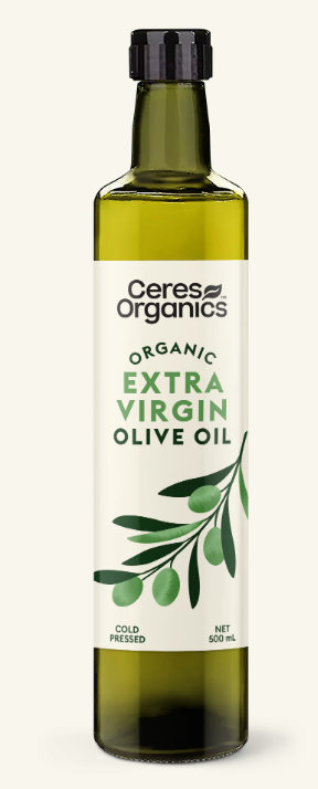 Extra Virgin, Cold-Pressed Olive Oil Organic 500ml - Ceres Online