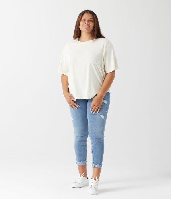 Women s Relaxed Shirt - Stone Cheap