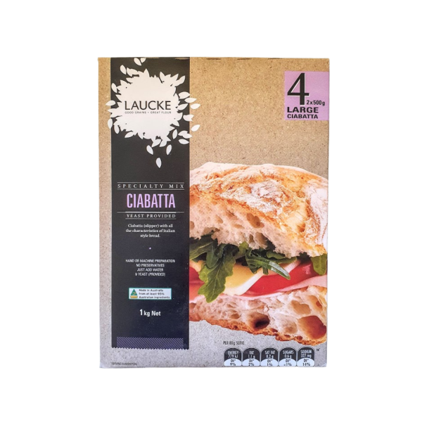 Laucke Ciabatta Bread Mix 1KG Discount