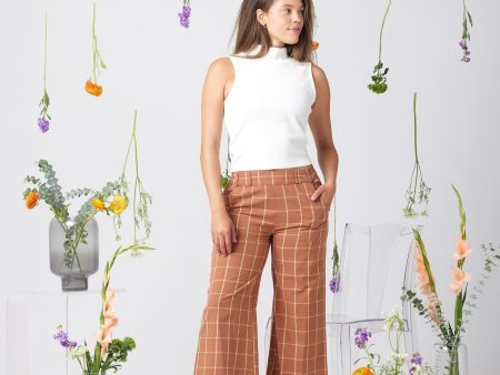 Billie Pant - Walnut Plaid Online