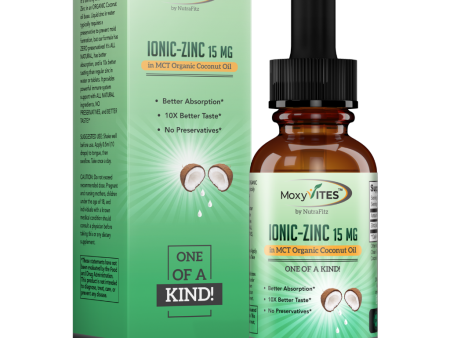 Organic Zinc for Adults and Kids, Liquid Drops in Coconut Oil For Discount