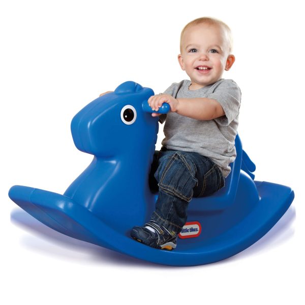 Little Tikes Rocking Horse - Primary Blue Online now