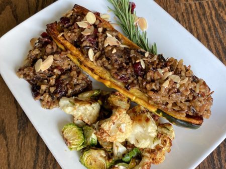 Stuffed Delicata Squash w  Roasted Vegetables Online