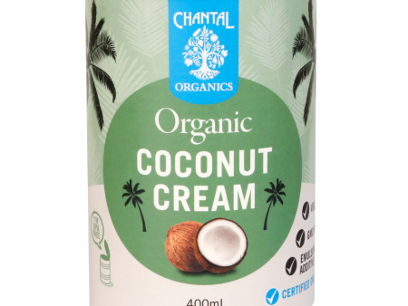 Chantal Coconut Cream 400ml, Organic Supply