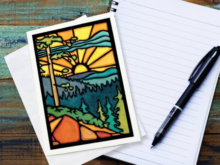 Greeting Card Daybreak Sale