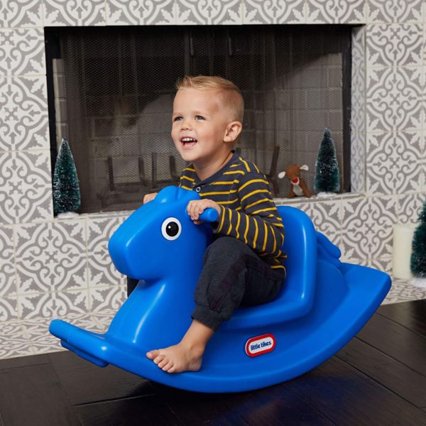 Little Tikes Rocking Horse - Primary Blue Online now