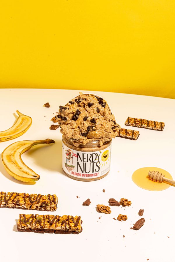 Banana Granola Bar Almond Butter Treat Fashion