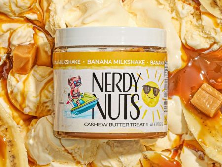 Banana Milkshake Cashew Butter Treat Online Hot Sale